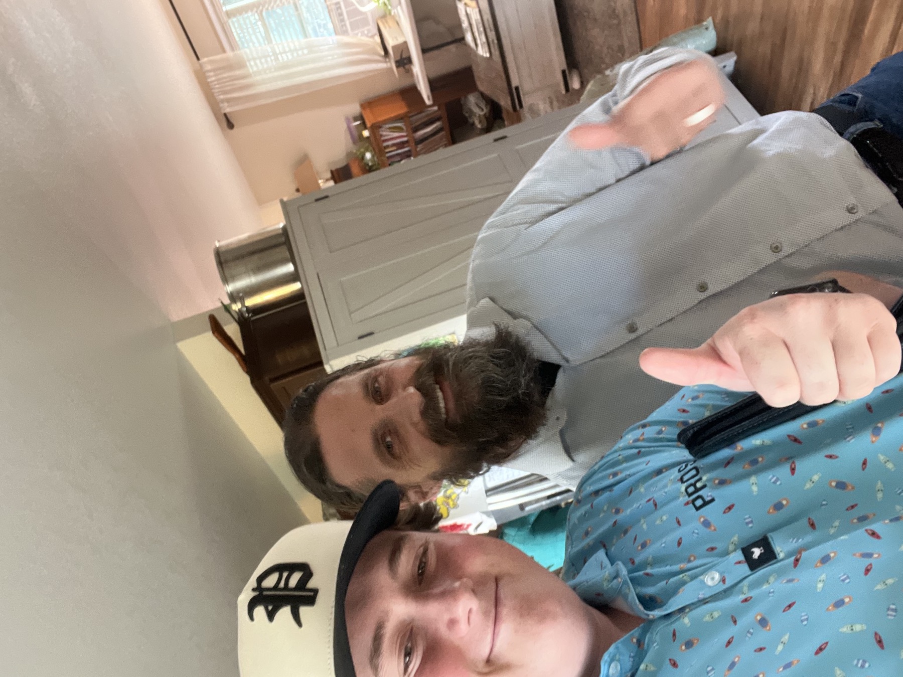 Anthony S. with a Vitality advisor