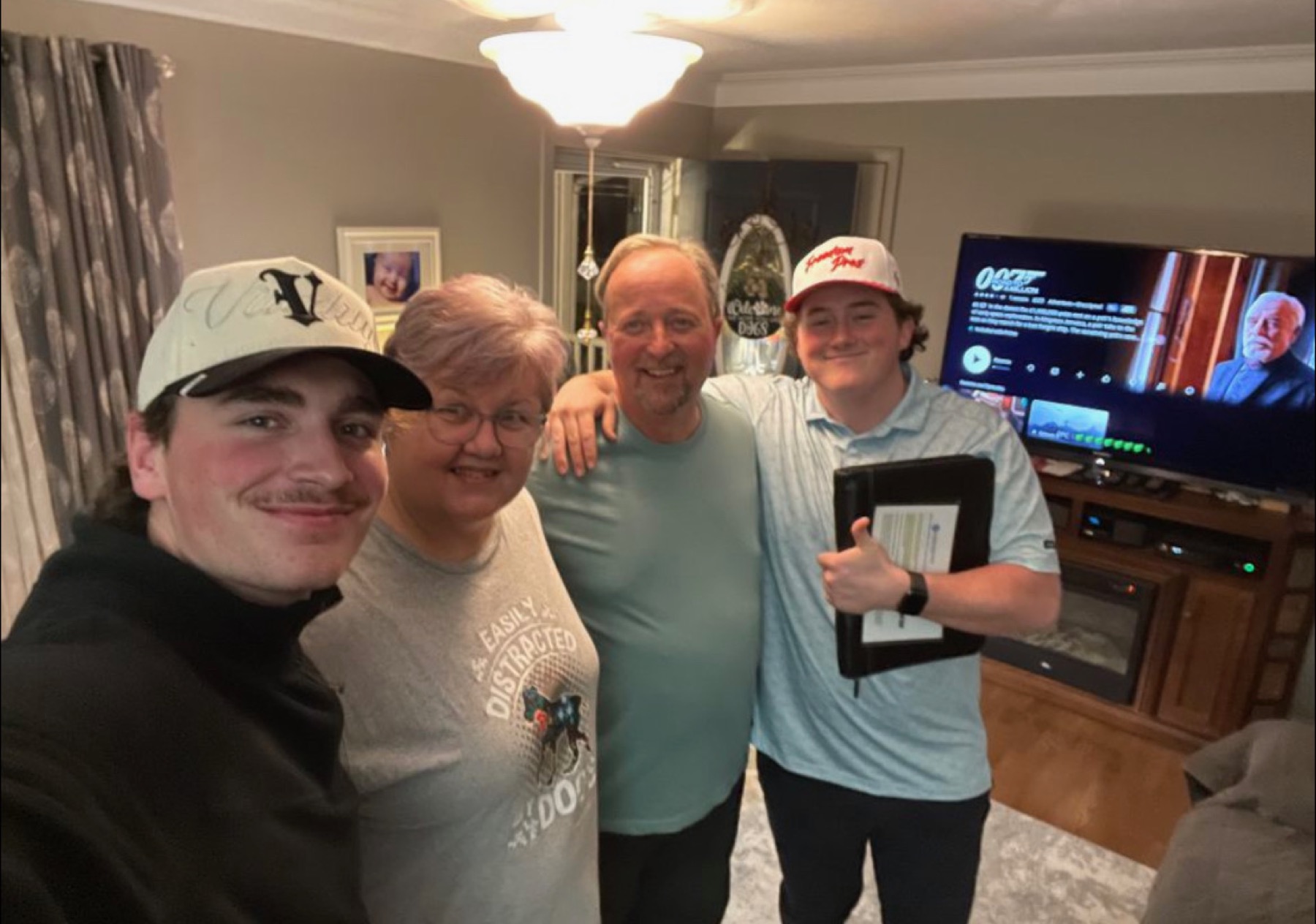 Vitality team with homeowners after a solar consultation